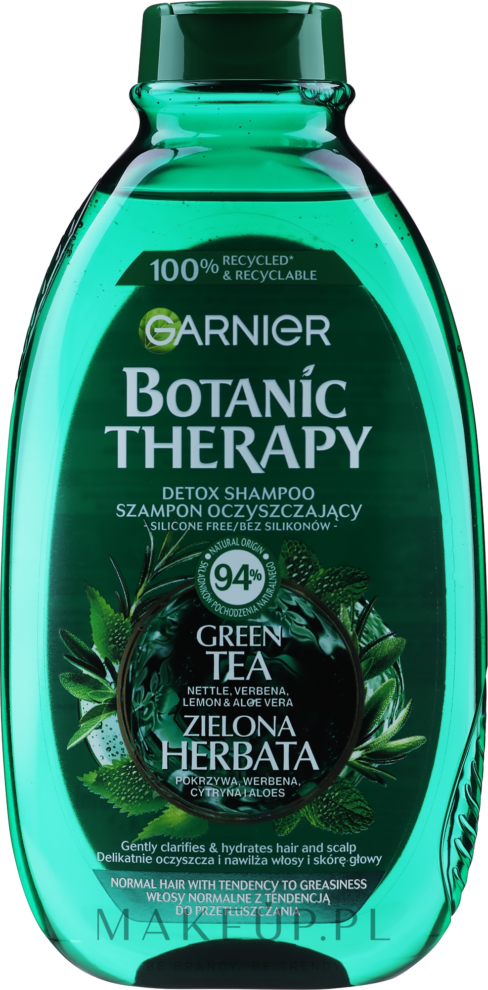 botanic therapy szampon zielona herbata