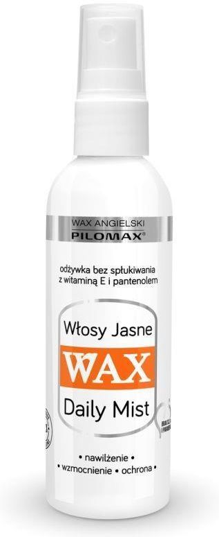 pilomax wax daily mist odżywka do włosów jasnych