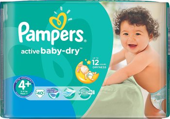 pieluchy pampers 4 plus