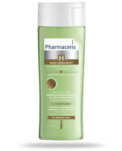 pharmaceris h szampon normalizujący do skóry łojotokowej 250ml