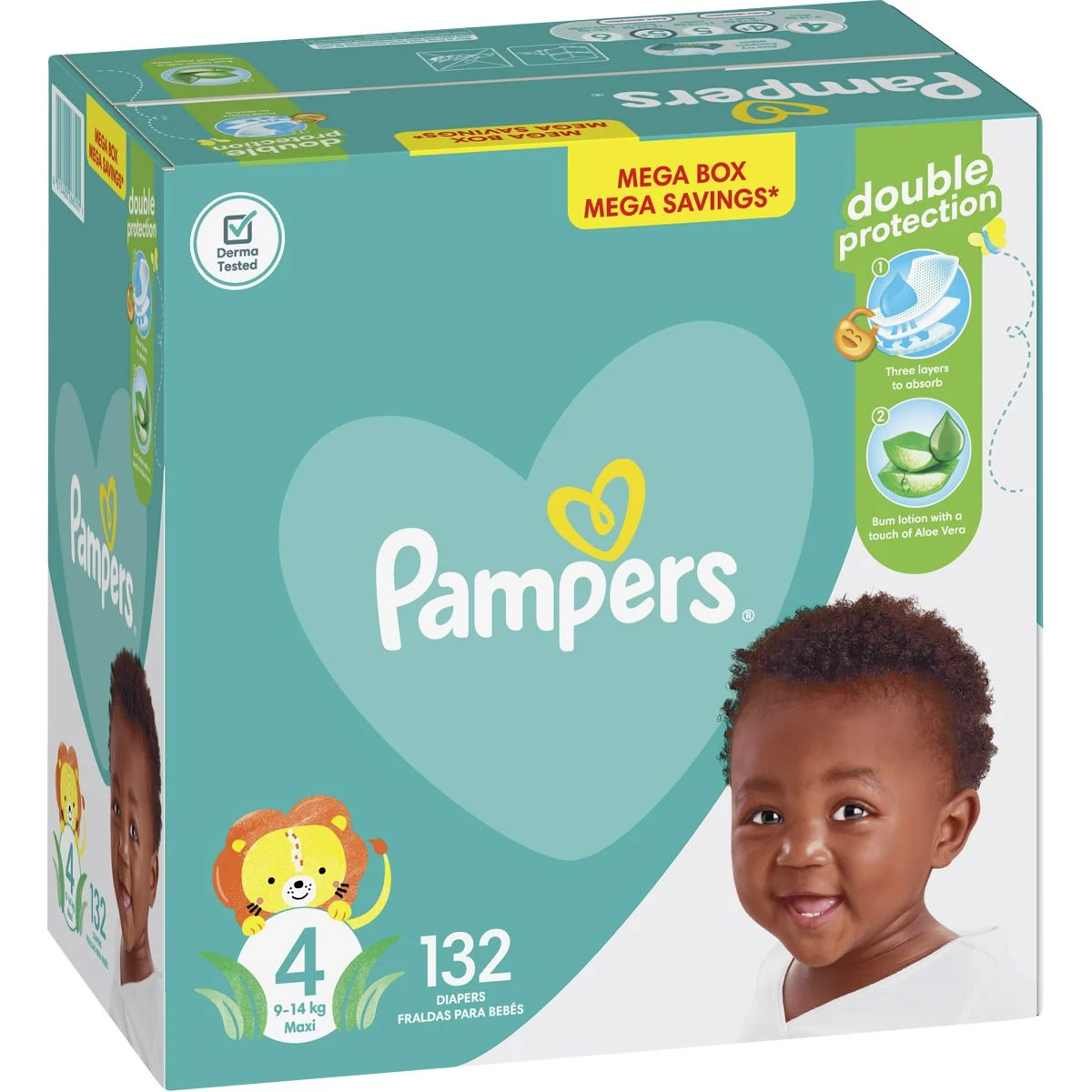 mega box pampers 4