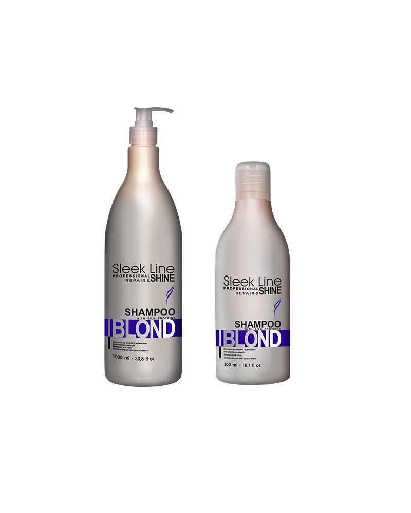 szampon sleek line shine blond