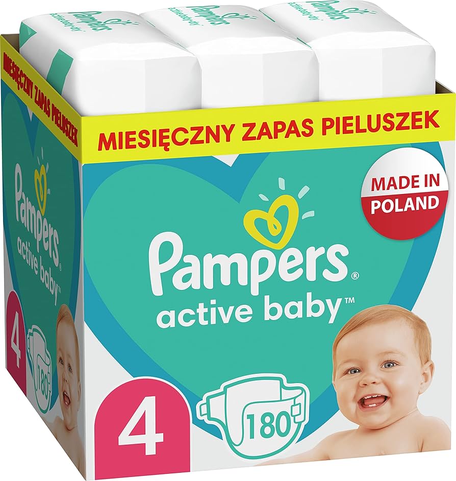 pieluchy pampers active baby 4 13szt