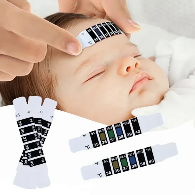 Summer Forehead thermometer strips