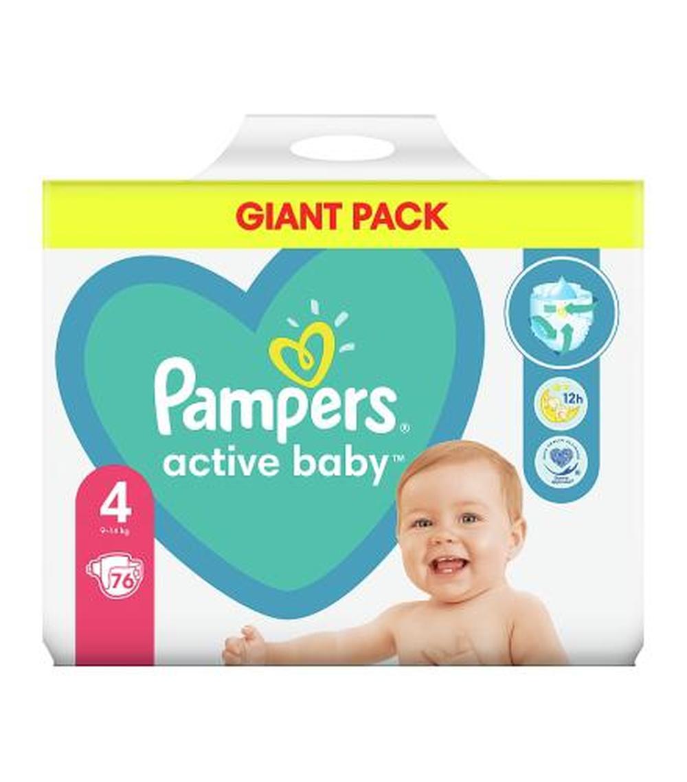 pampers 76 szt cena