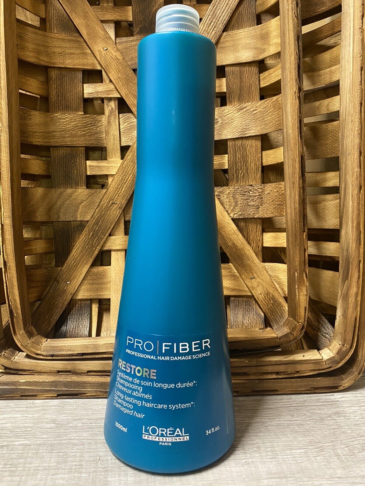 loreal pro fiber restore odbudowa szampon