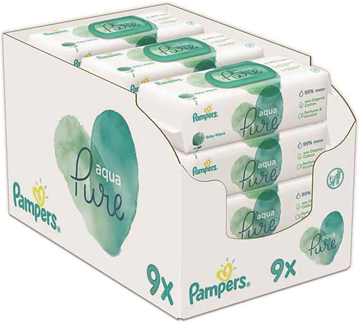 chusteczki nawilżające pampers pure