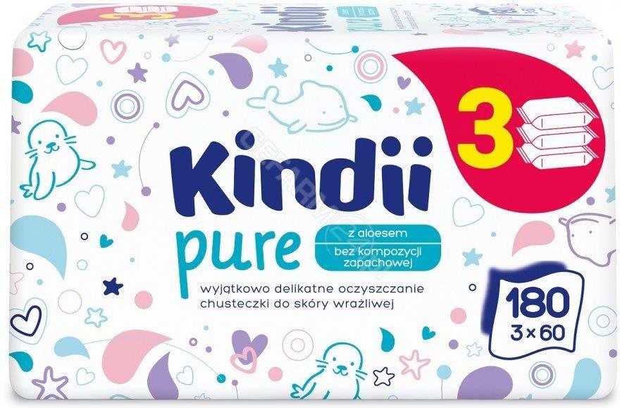 chusteczki nawilżane cleanic kindii new baby care