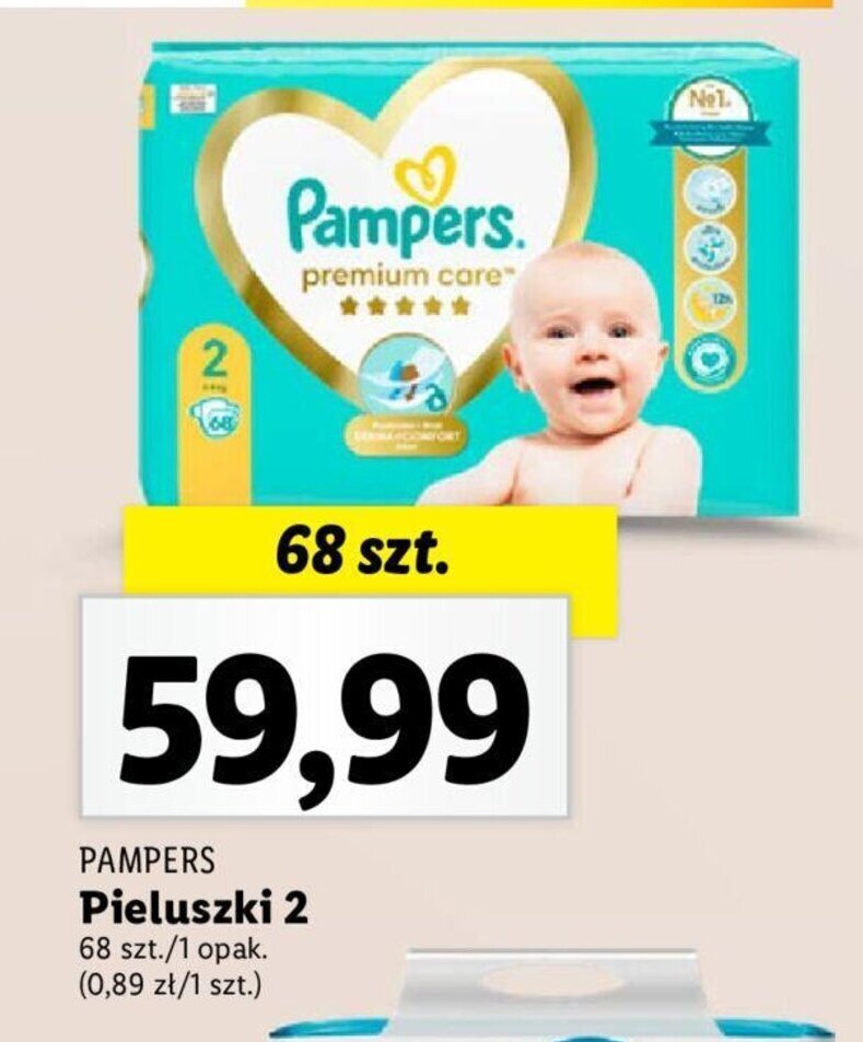 lidl premium care pieluchy promocja