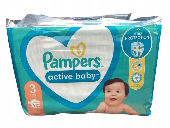 pampers active baby 3 90 szt cena