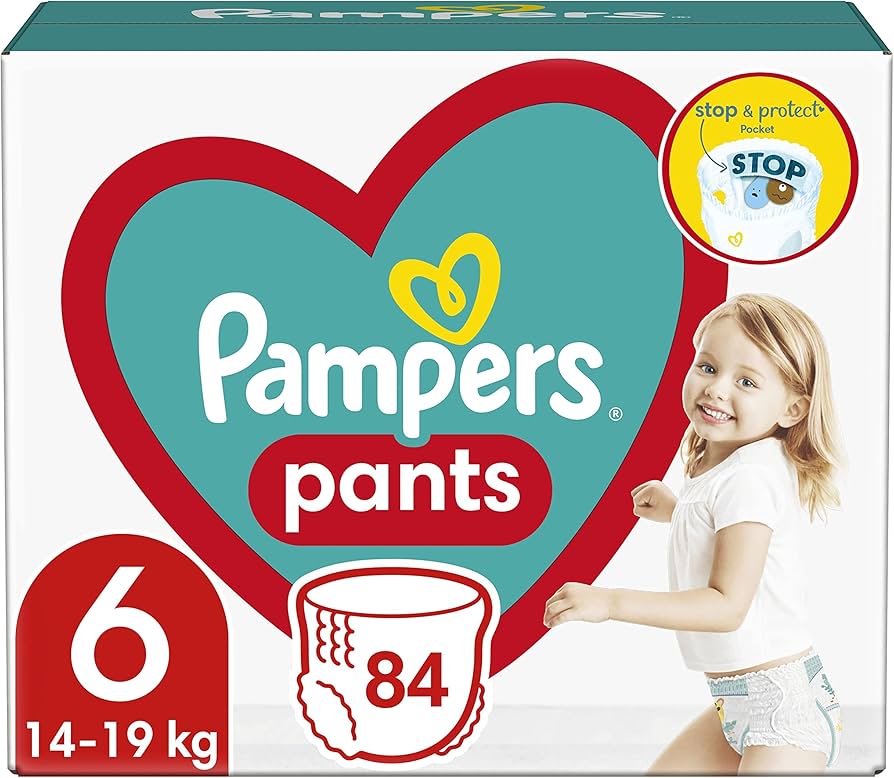 pieluchomajtki pampers 6 wyglad