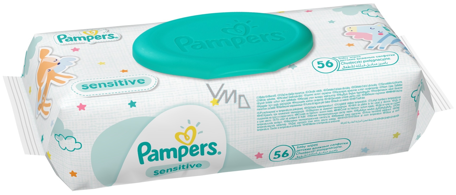 chusteczki pampers sensitive 56