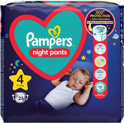 pampers 4 25 szt