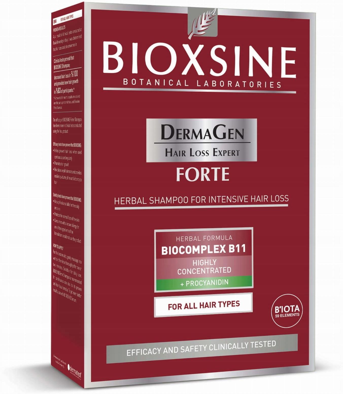 bioxsine forte szampon 2 x 300 ceneo