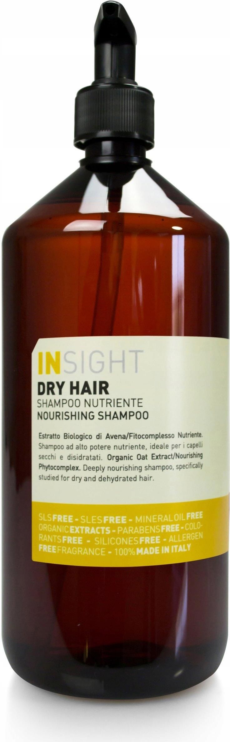 insight dry hair szampon do włosów suchych opinie