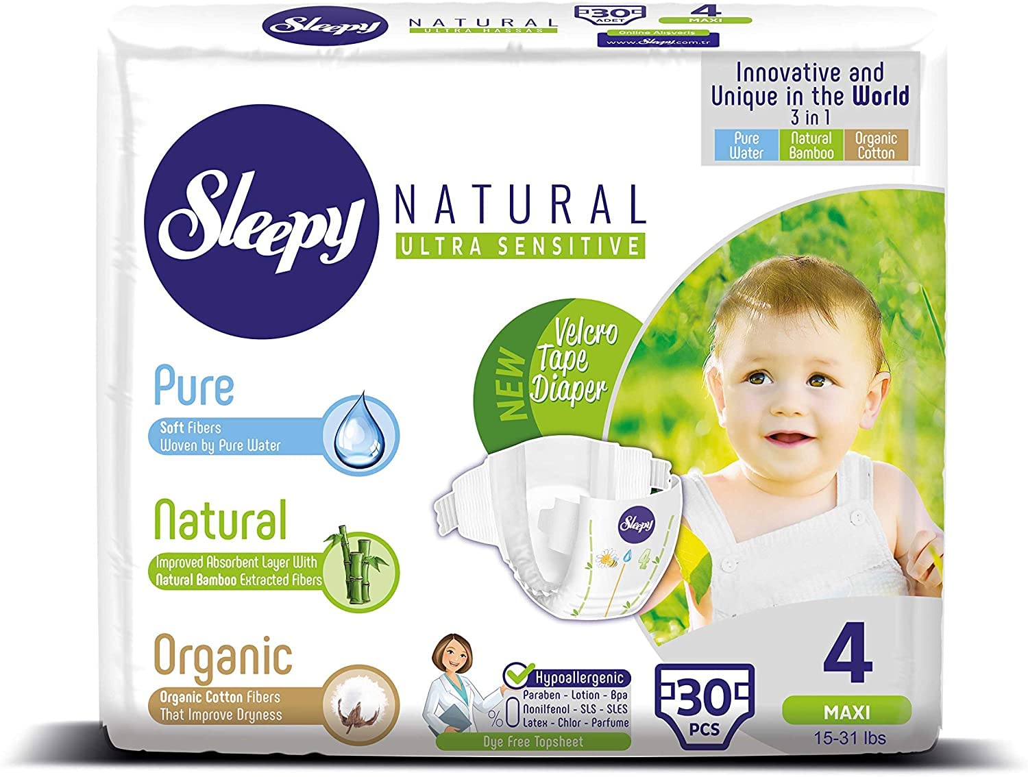 pampers natural