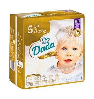 pieluchy 2-5 kg dada