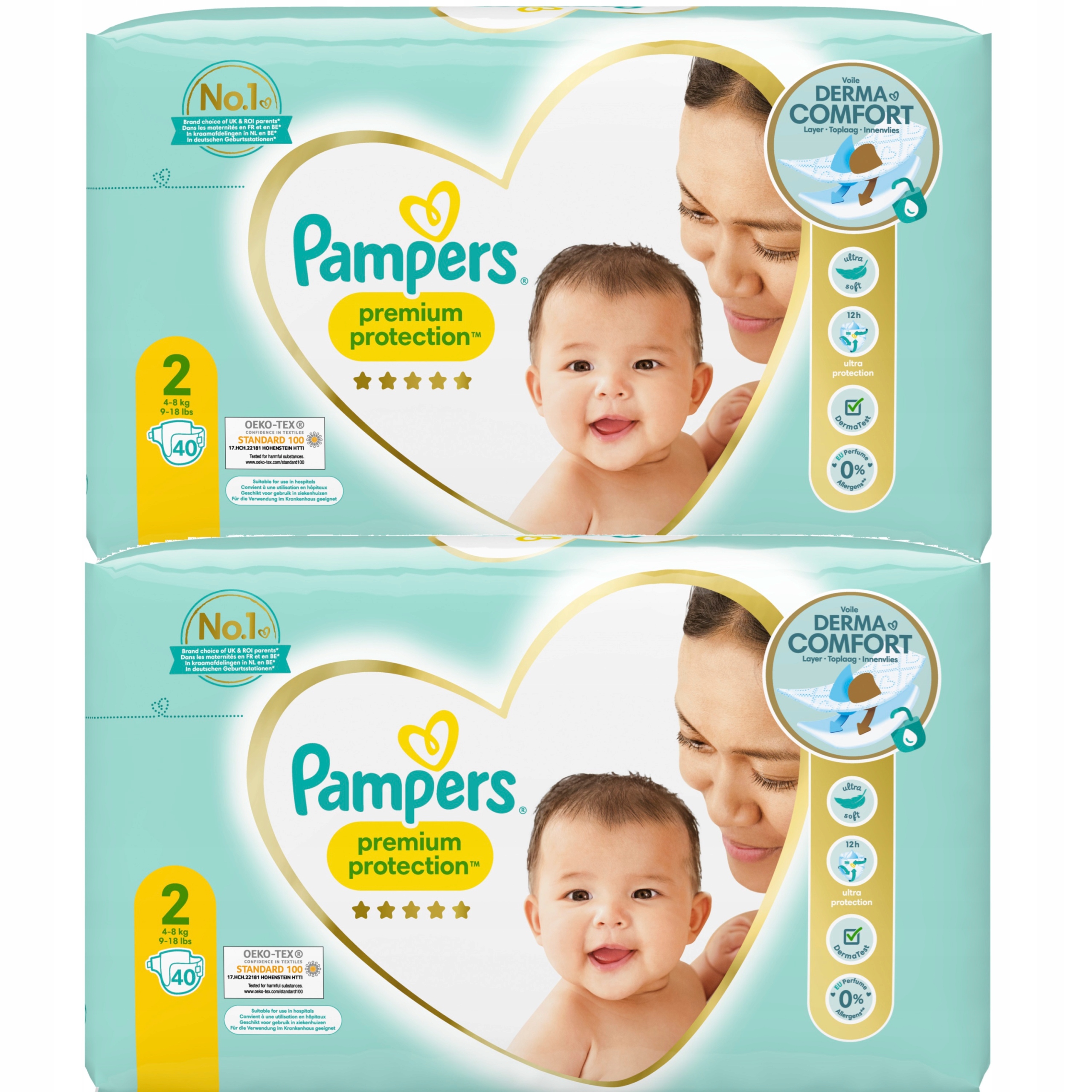 pampers premium care 2 80szt