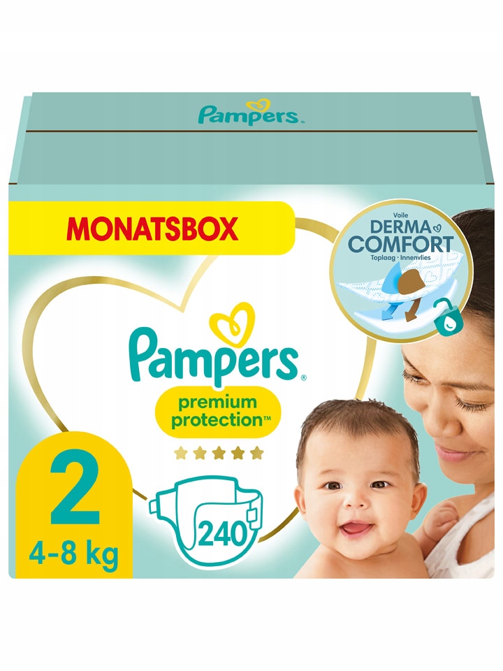 pampersy pampers nieprzemakalne