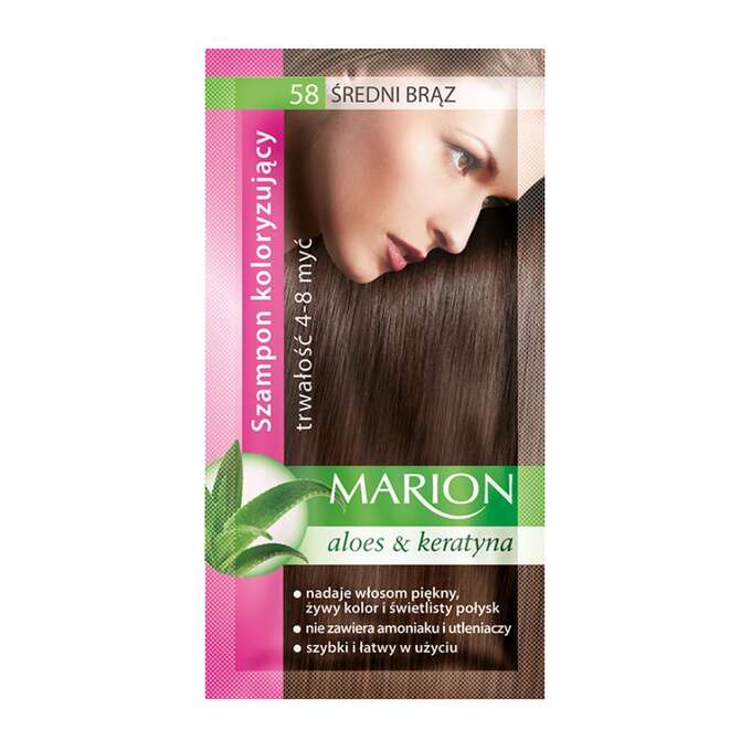 szampon koloryzujący marion color shampoo 79 ash blonde