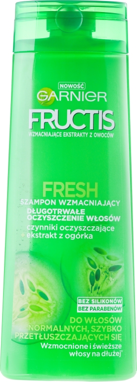 garnier szampon do włosów przetłuszczających