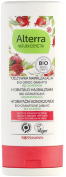 alterranawilżająca odżywka do włosów bio-owoc granatu & bio-aloes