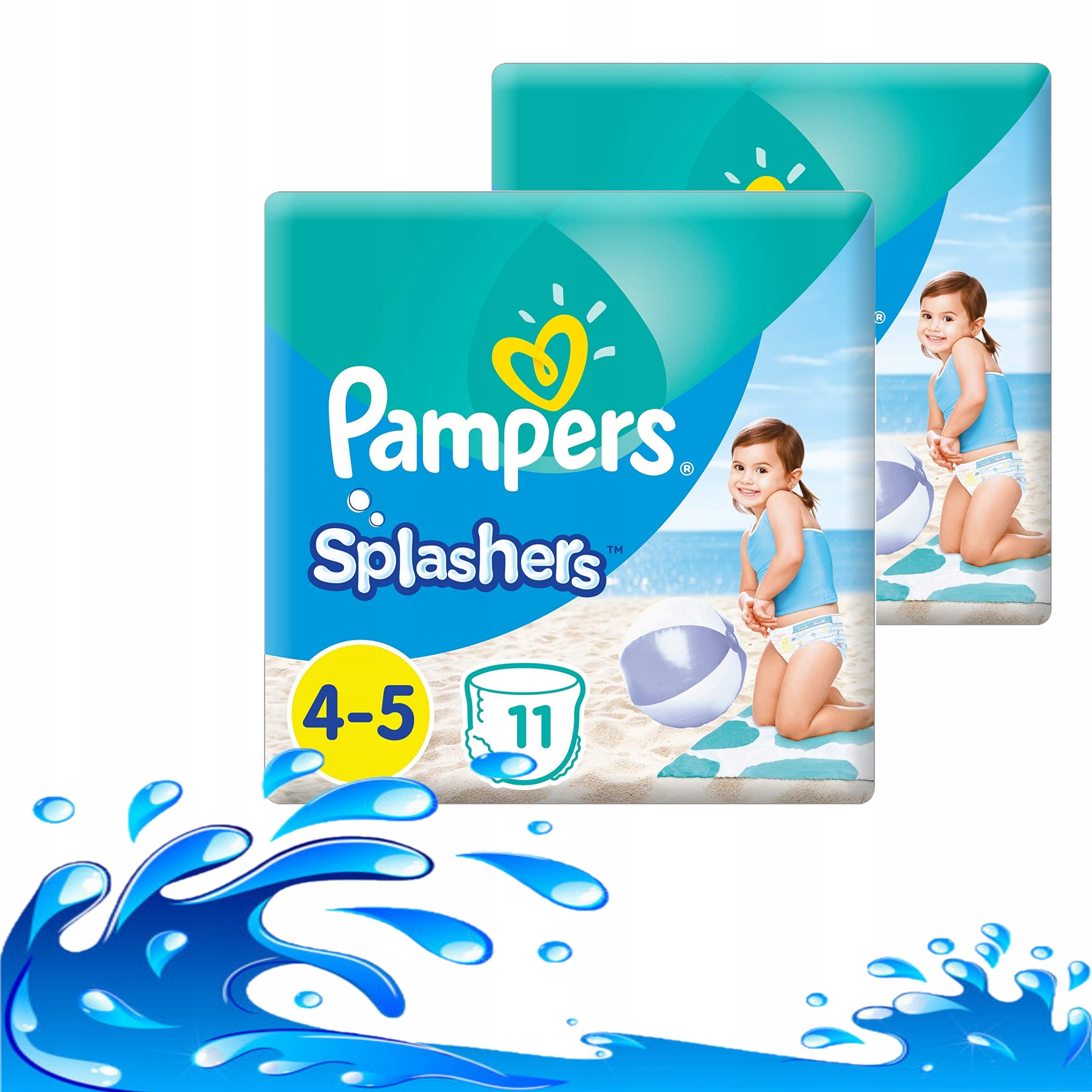 pieluchy pampers ile wody