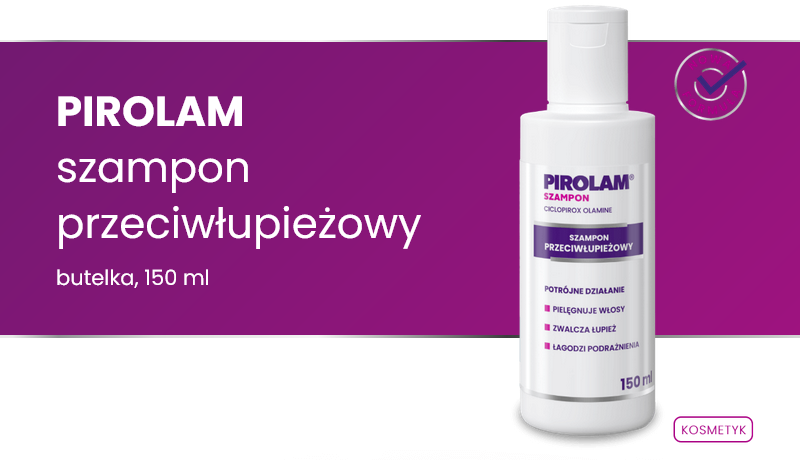 wypadanie włosów szampon pirolan