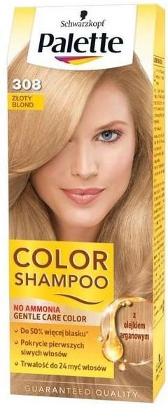 palette złoty blond szampon