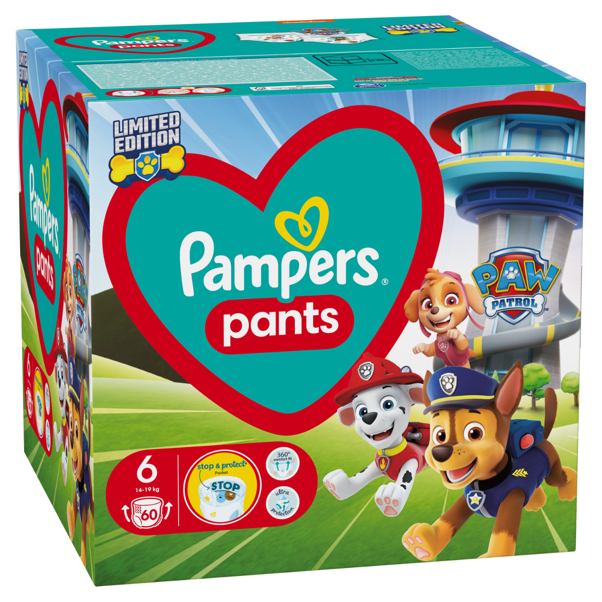 pampers pants rozmiar 6