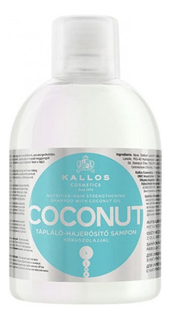 kallos szampon odżywczo-wzmacniający do włosów coconut