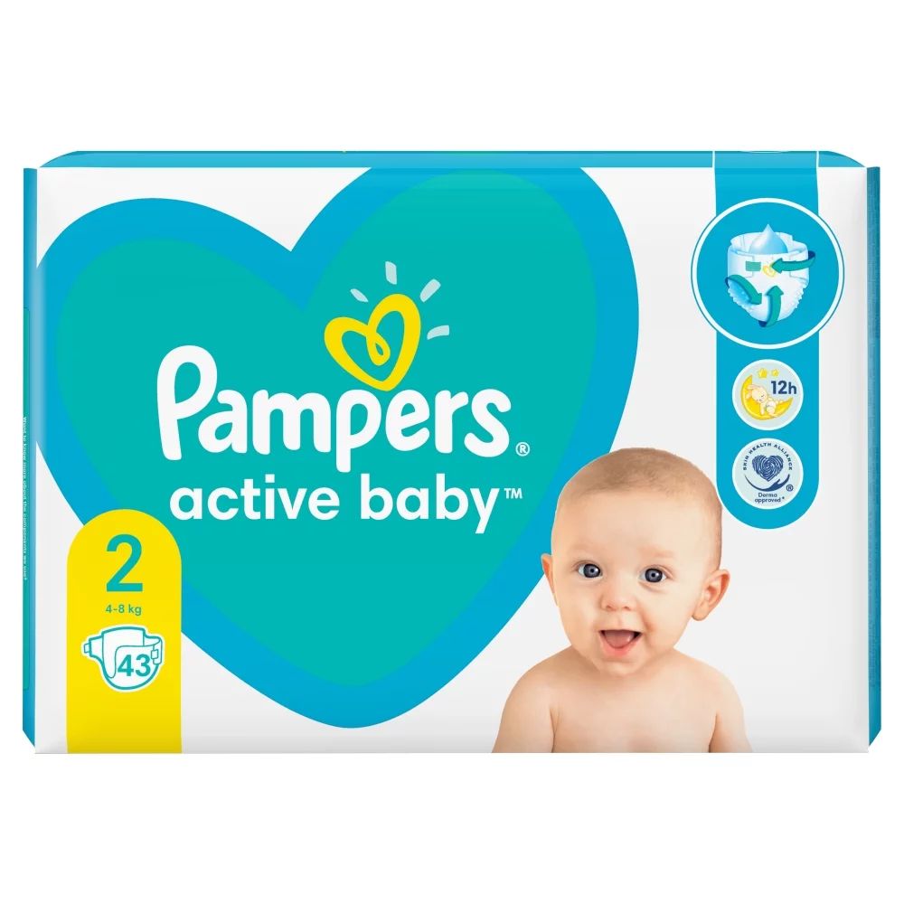 pampers do 8 kg historia