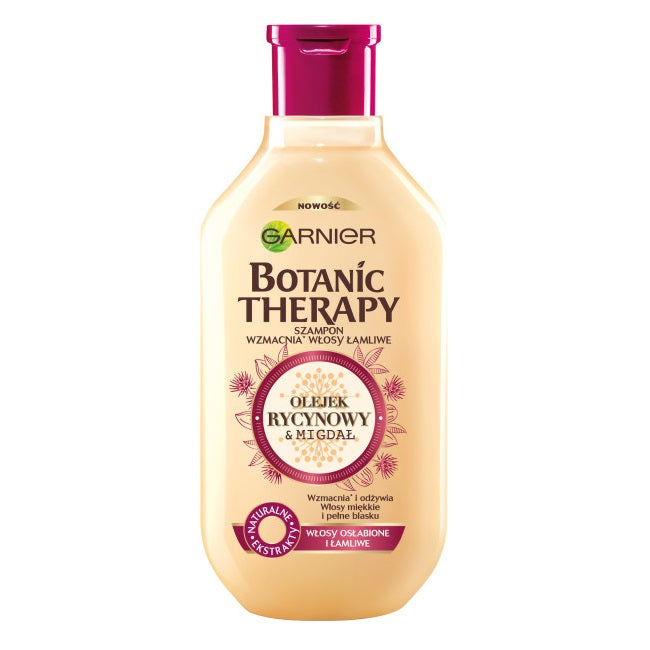 garnier botanic therapy szampon do włosów osłabionych i łamliwych