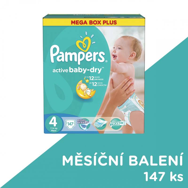 pampers 4 147 szt