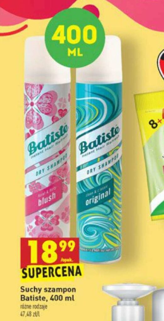 batiste suchy szampon biedronka