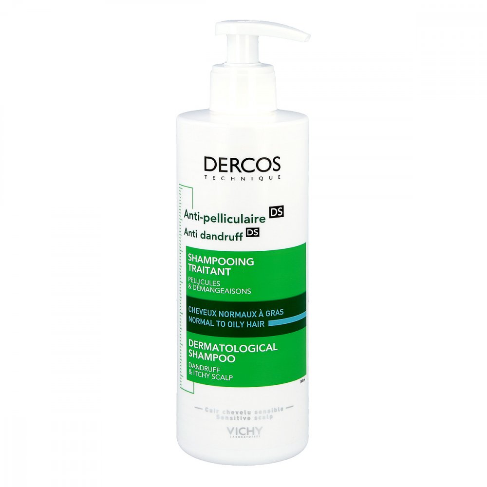 vichy dercos anti-dandruff szampon przeciw tłustemu łupieżowi