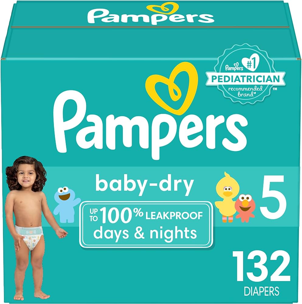 pampers 132 pack 4