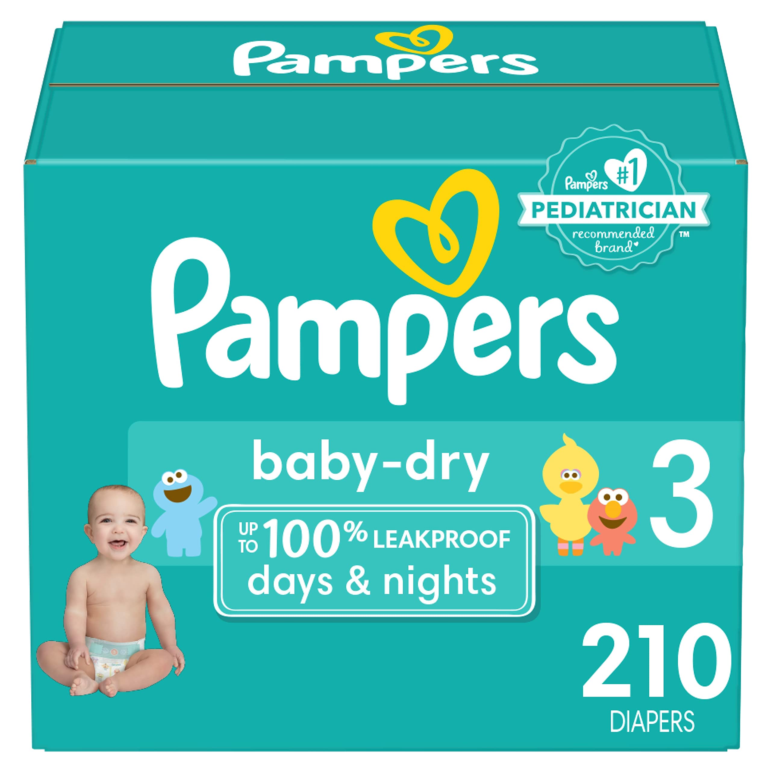 pampers 100 sztuk 3