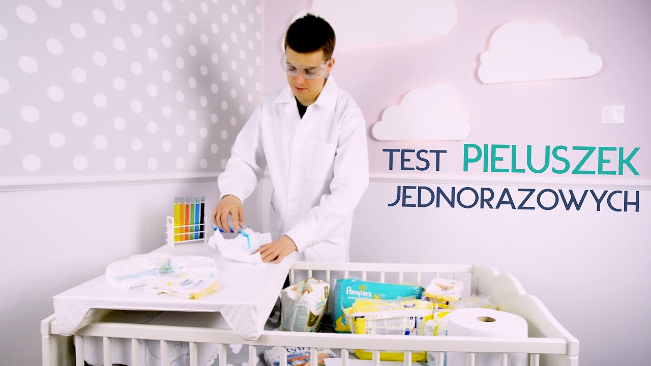 test pieluszek pampers