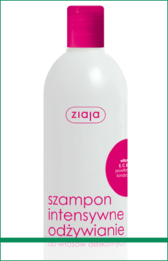 ziaja intensywne odzywianie szampon z witaminami 400ml