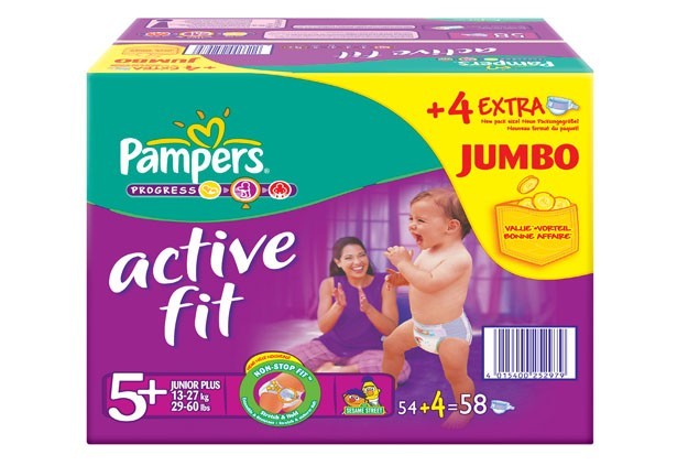 pampers active fit