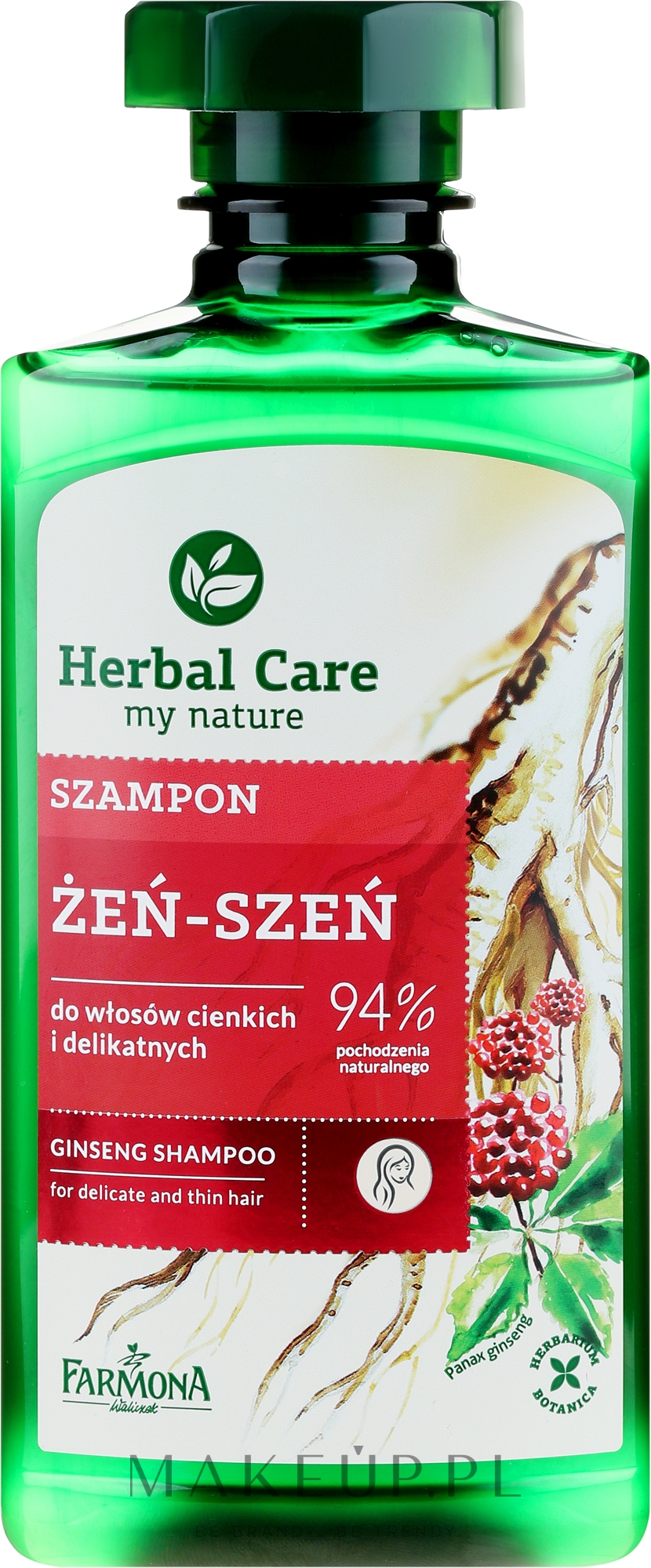 farmona herbal care szampon do włosów z łupieżem dziegieć skład