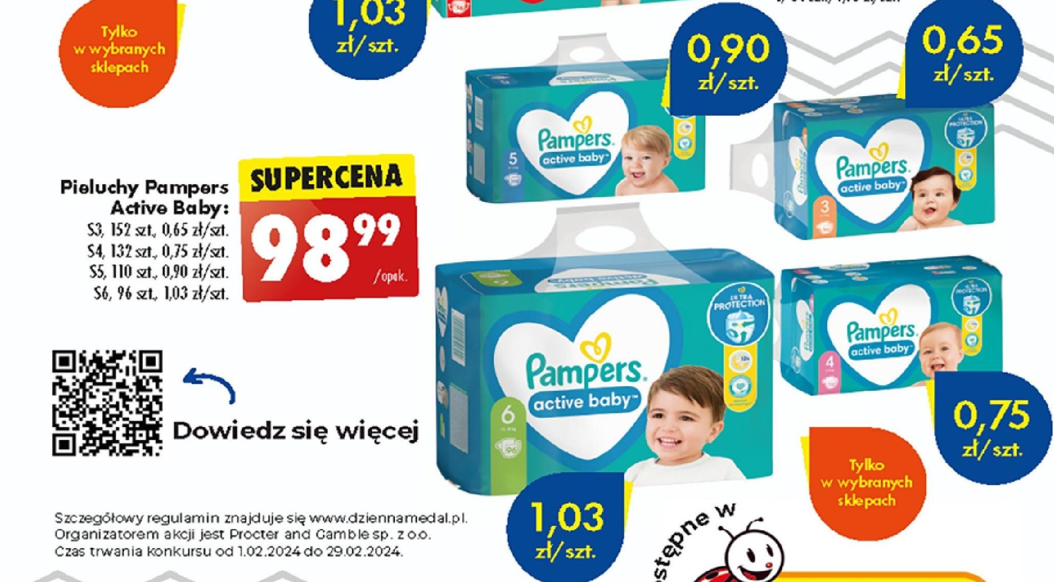 kupic pampers online