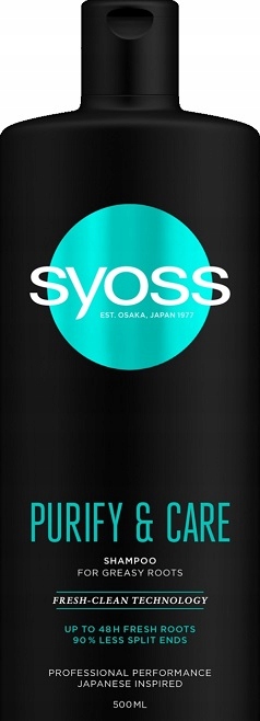 syoss purify & care szampon