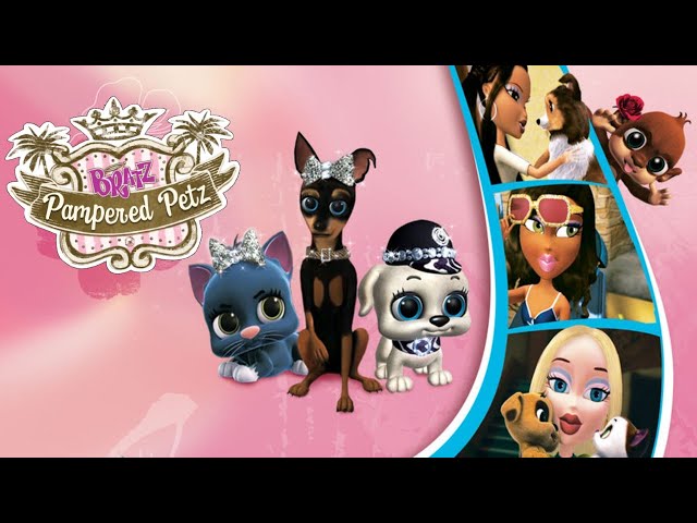 wiedźma chrzestna bratz pampered petz