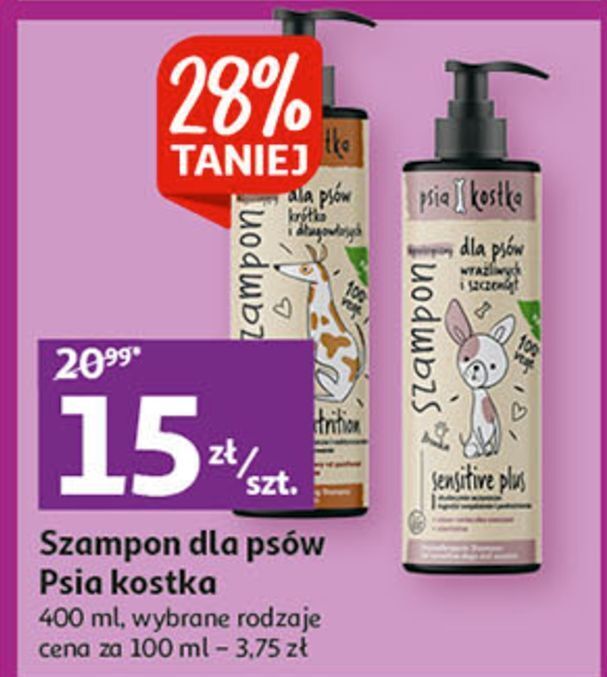 auchan szampon dla psa