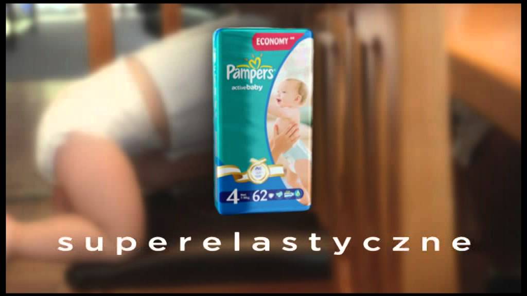 reklama dla dzieci pampers