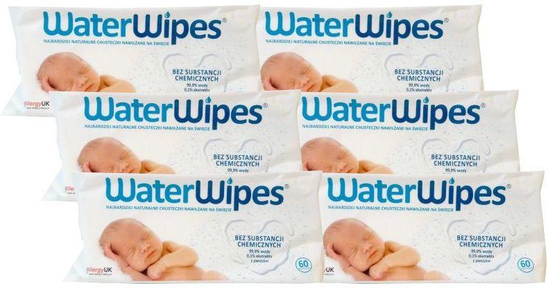 waterwipes chusteczki nawilżane czystą wodą