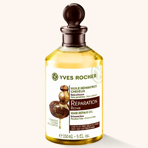 olejek odbudowujący do włosów yves rocher reparation