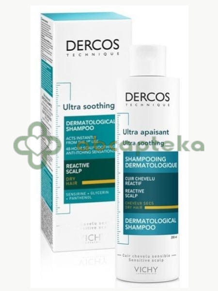 vichy dercos technique szampon sposób użycia